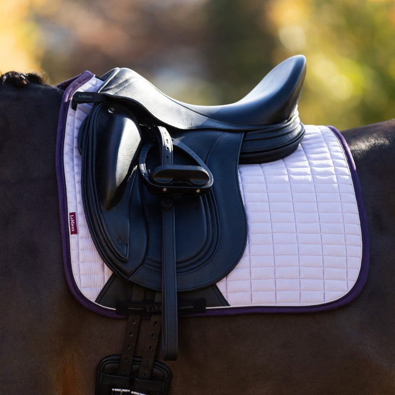 Lemieux - Tapis de dressage Square en suédine lilac