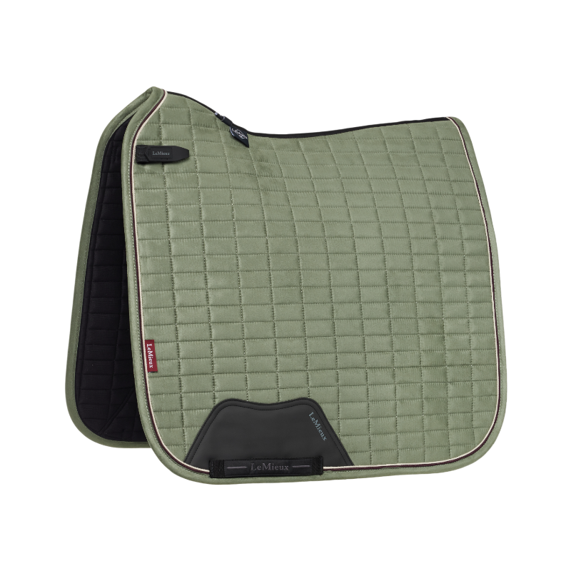 Lemieux - Tapis de dressage Square en suédine rosemary