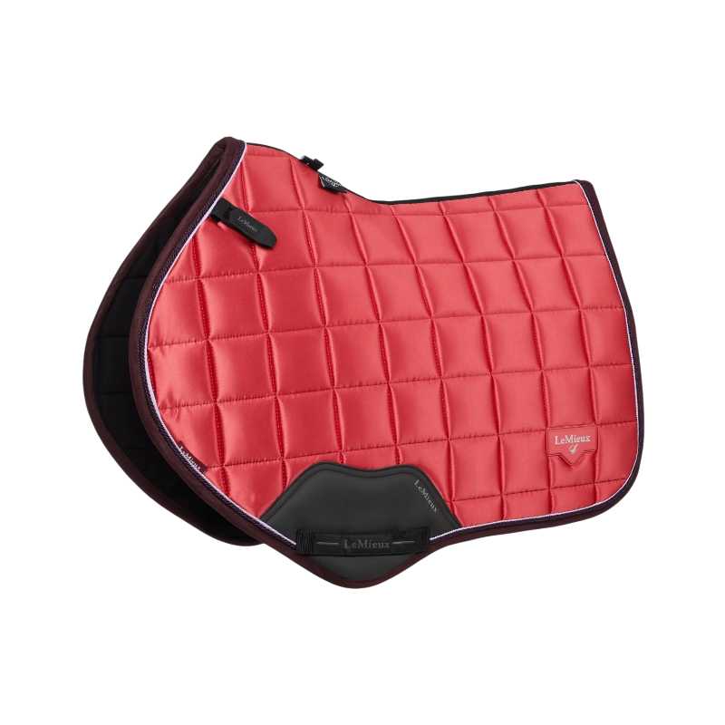 Lemieux - Tapis de selle Square Loire Classic cranberry