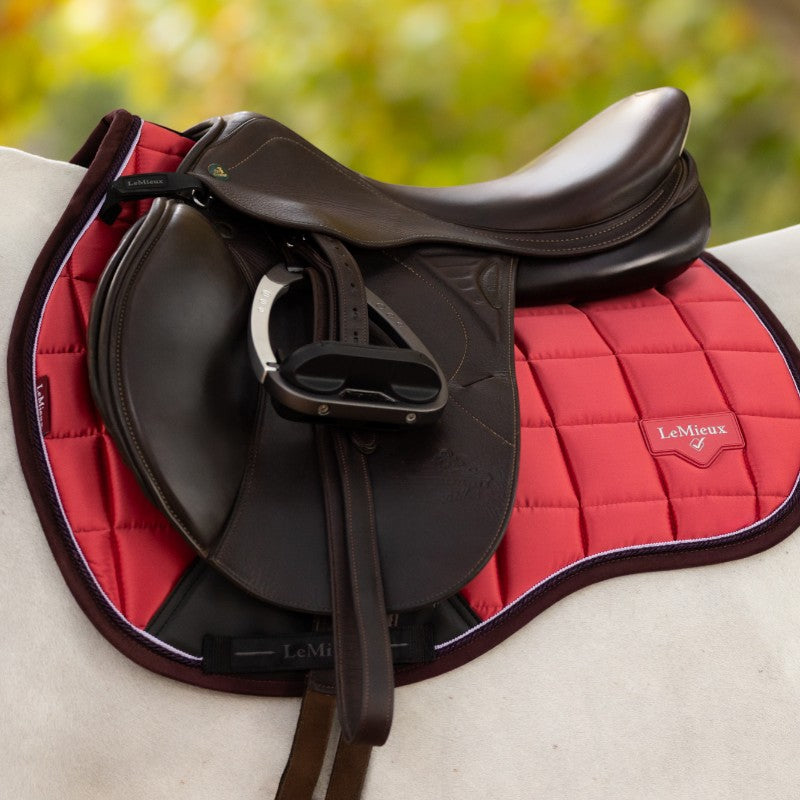 Lemieux - Zadeldoek Mixte Square Loire Classic cranberry 