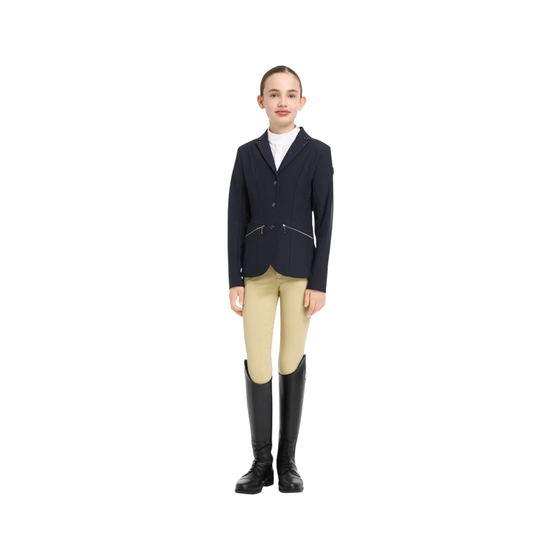 Lemieux - Veste de concours fille Pro Show marine | - Ohlala