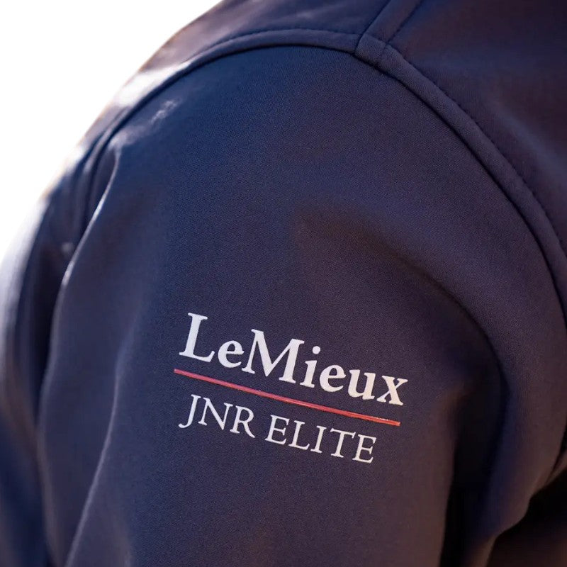Lemieux - Juniorjacke mit langen Ärmeln Young Rider Elite Soft Shell marine 