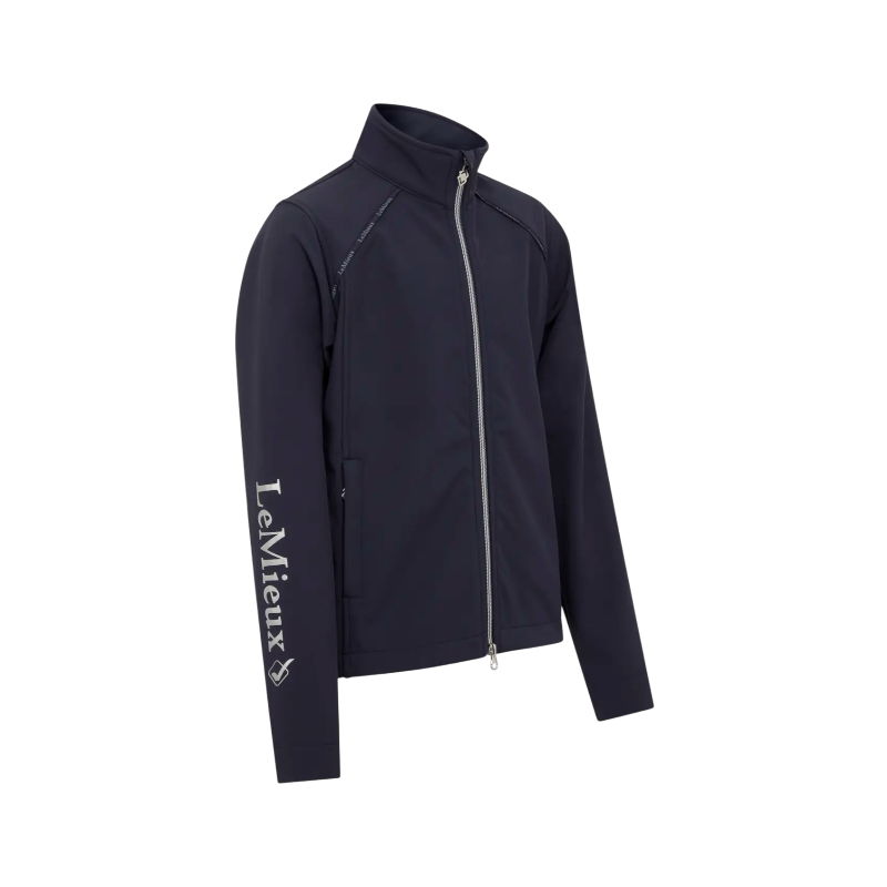 Lemieux - Juniorjacke mit langen Ärmeln Young Rider Elite Soft Shell marine 