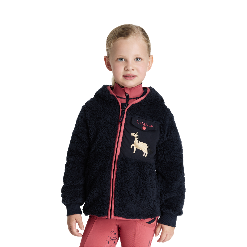 Lemieux - Veste polaire enfant Mini Teagan Dream marine