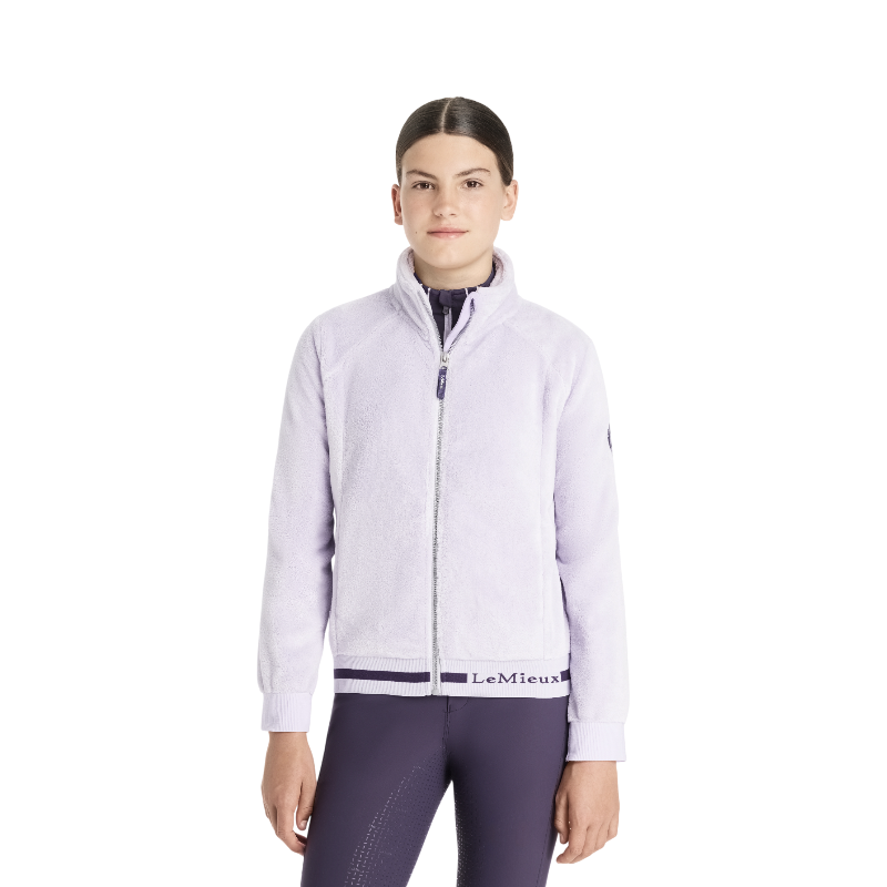 Lemieux - Veste polaire enfant Young Rider Libby lilac