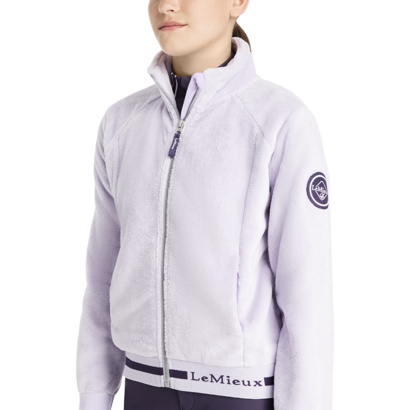 Lemieux - Veste polaire enfant Young Rider Libby lilac