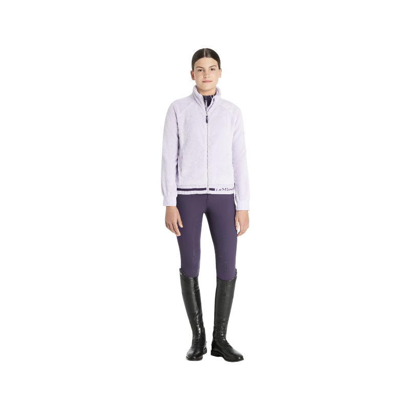 Lemieux - Veste polaire enfant Young Rider Libby lilac
