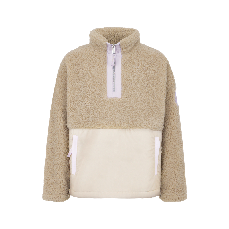Lemieux - Veste polaire enfant Young rider Tammy Teddy almond