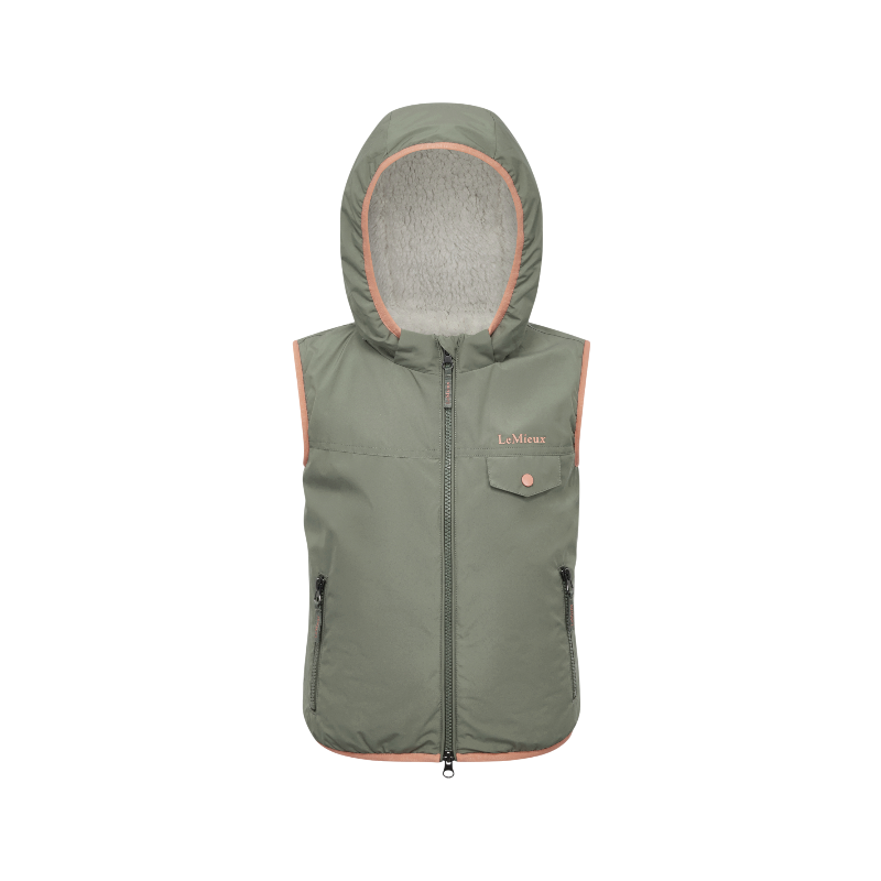 Lemieux - Veste sans manches enfant Mini George rosemary