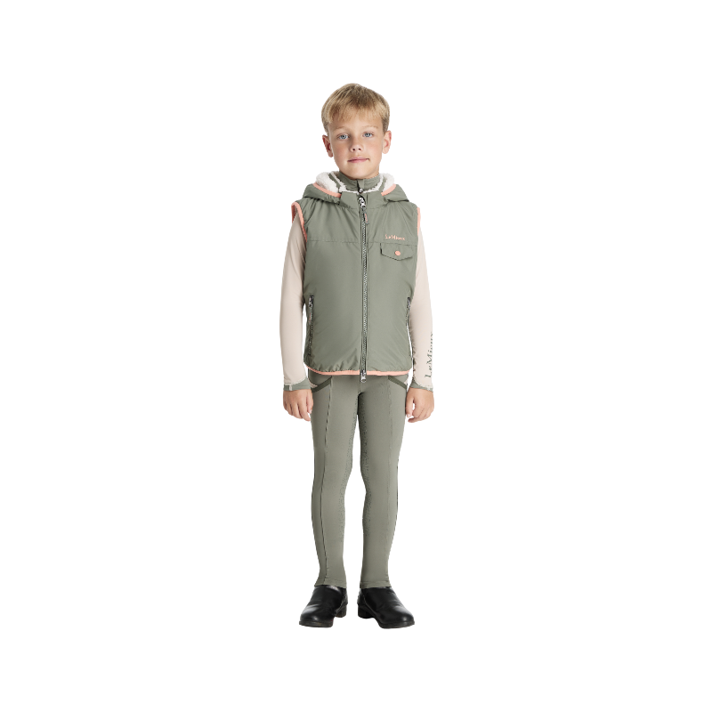 Lemieux - Veste sans manches enfant Mini George rosemary