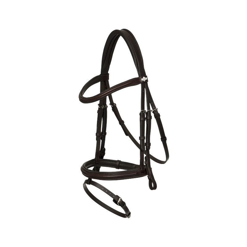 Lemieux - Bridon Arika Flash marron/ argent
