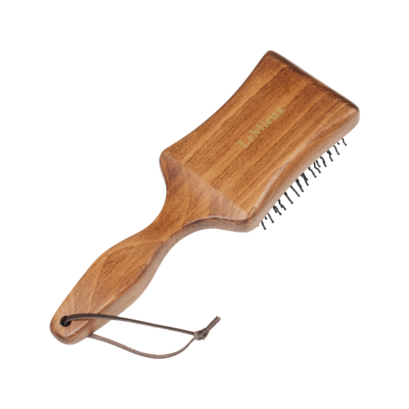 LeMieux - Brosse à crins Artisan marron