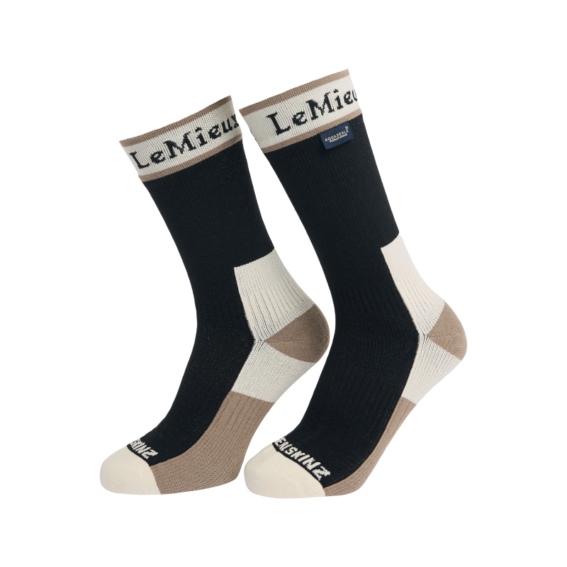 LeMieux - Chaussettes d'équitation imperméables Sealskinz noir