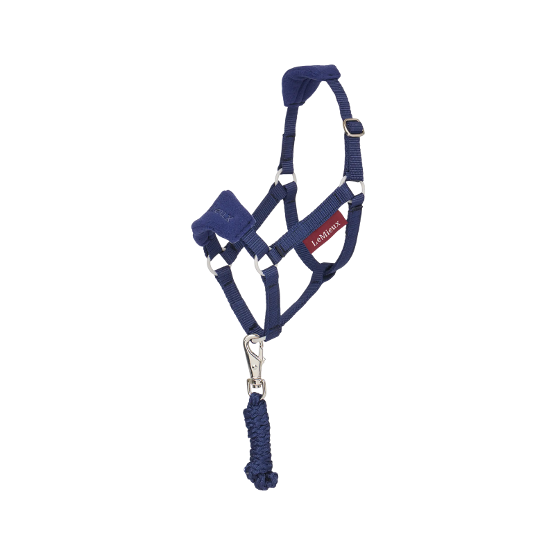 Lemieux - Halter and lead rope for Hobby Horse Vogue ink blue 