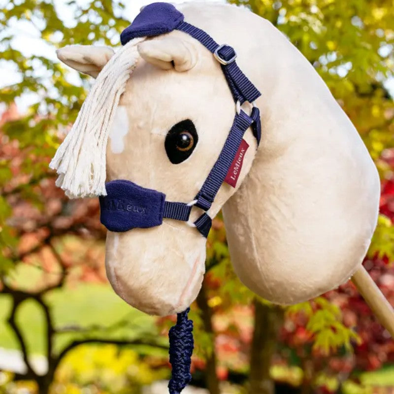 Lemieux - Halter and lead rope for Hobby Horse Vogue ink blue 