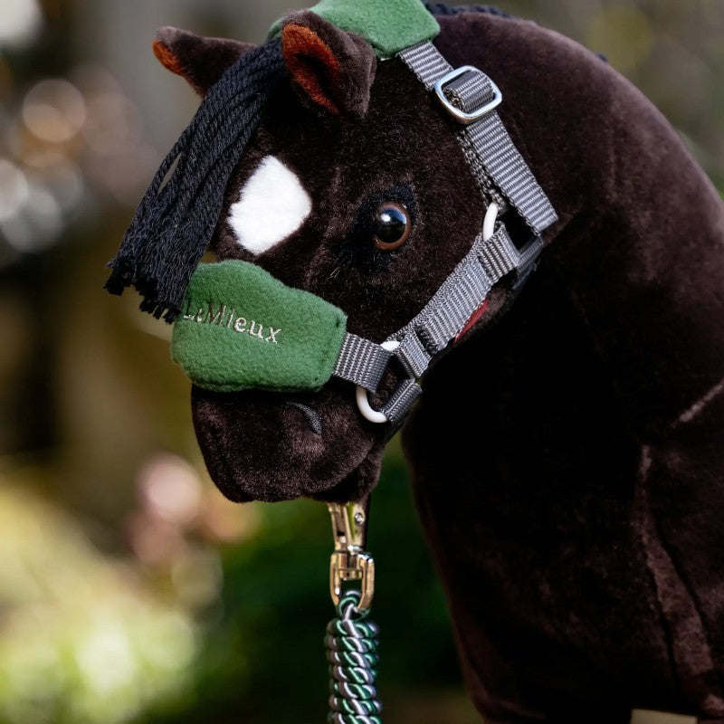 Lemieux - Licol et longe pour Toy Pony Vogue hunter green | - Ohlala