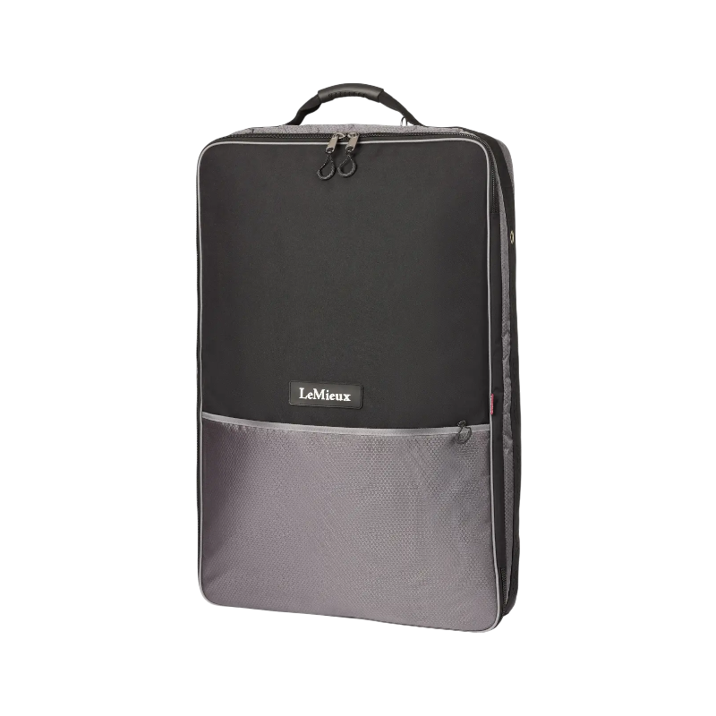 Lemieux - Doppelte schwarze Zaumzeugtasche 