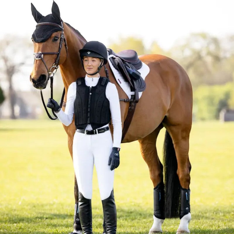 Lemieux - saddle pad Self-Cool Close Contact white shock absorber 