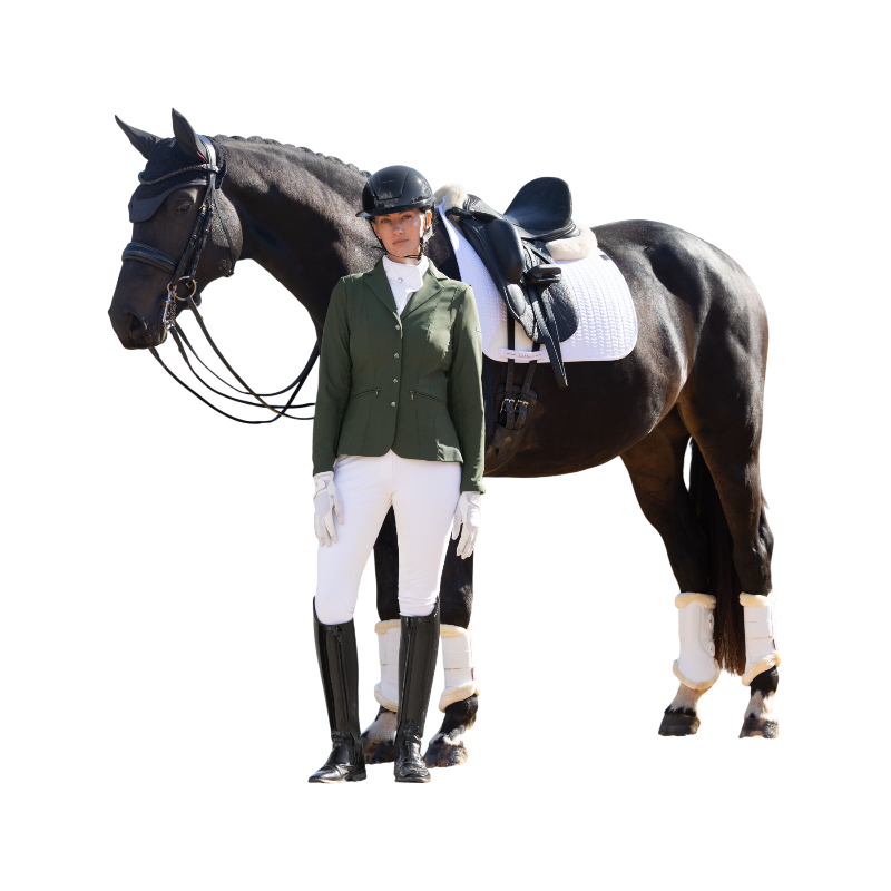 LeMieux - Tapis de dressage Square Essence blanc