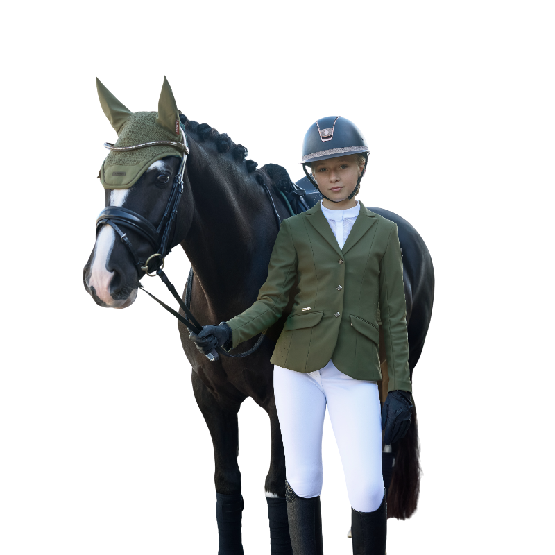 LeMieux - Veste de concours enfant Kennedy pine green