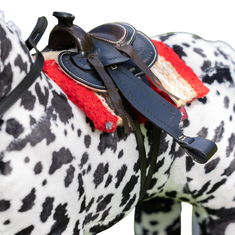 Lemieux - Westernzadel voor zwarte Toy Pony 