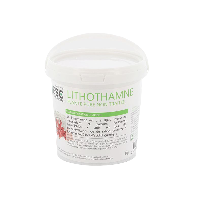 ESC Laboratoire - Complément alimentaire Lithothamne remiéralisation et acidité gastrique 1kg | - Ohlala