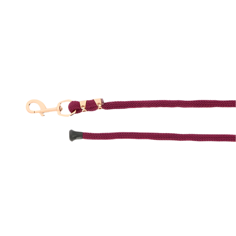 Norton - Burgundy/rose gold Wave attachment lanyard