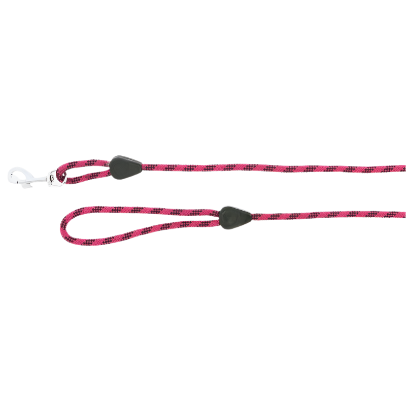 Norton - touw lanyard met frambozen/ zwart handvat