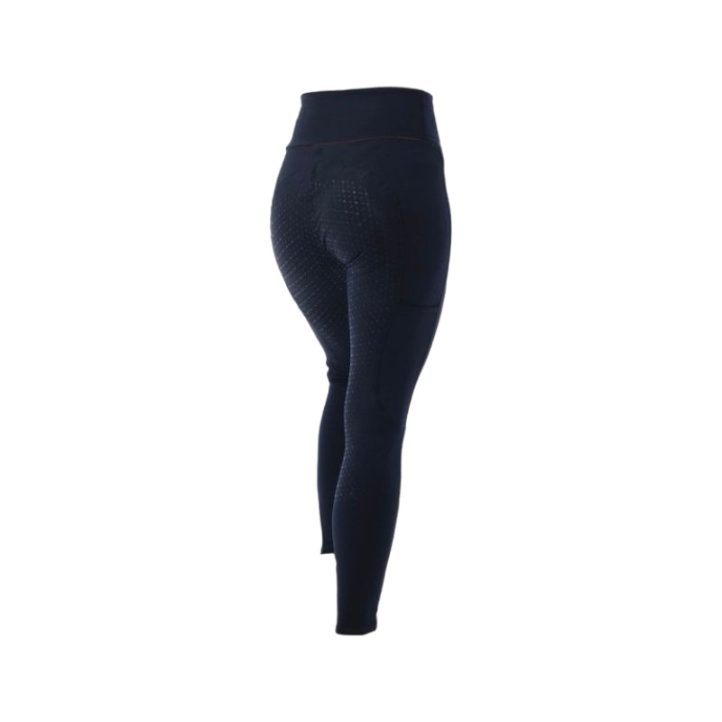 Equithème - Lyly marineblaue Full-Grip-Reitleggings für Damen 