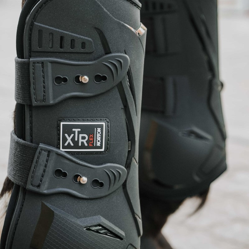 Norton - Guêtres ouvertes XTR Flex à boutons noir