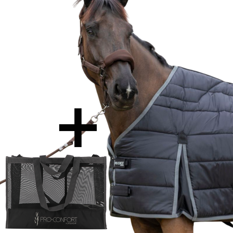 Pro Confort - Doppelpack Gab 300g schwarz + kostenlose Abdecktasche L 