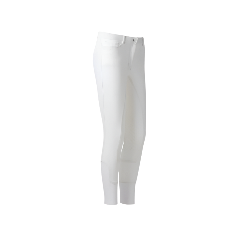 Pro Series - Shiny white women's riding pants