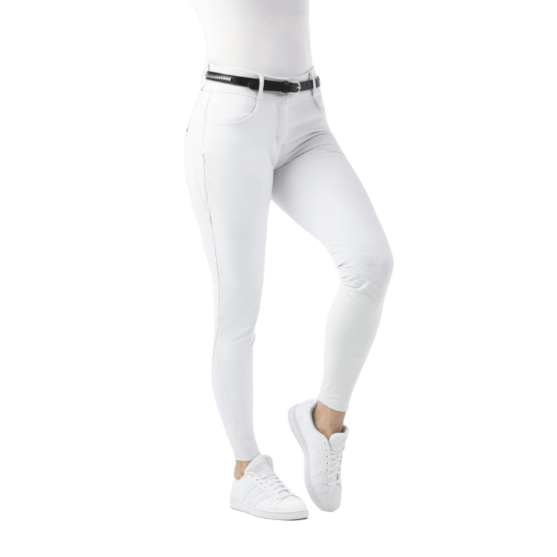 Equithème - Pantalon push up Bella blanc | - Ohlala