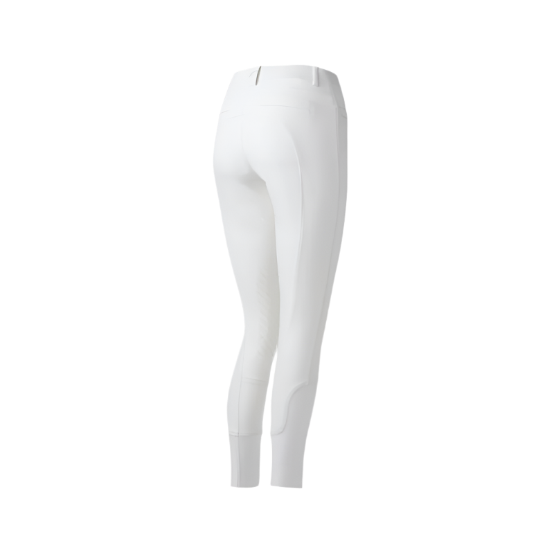 Pro Series - Shiny white women's riding pants