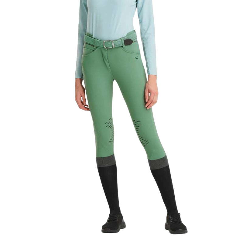 Horse Pilot - Pantalon d'équitation femme X-Design smooth green | - Ohlala