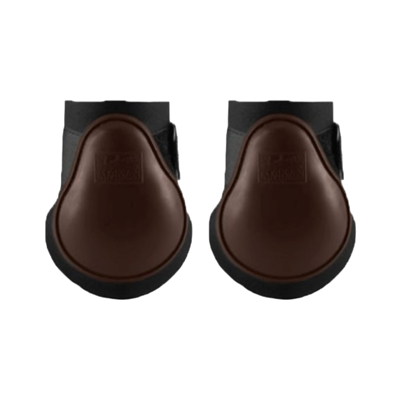 Eskadron - Flexisoft brown fetlock guards