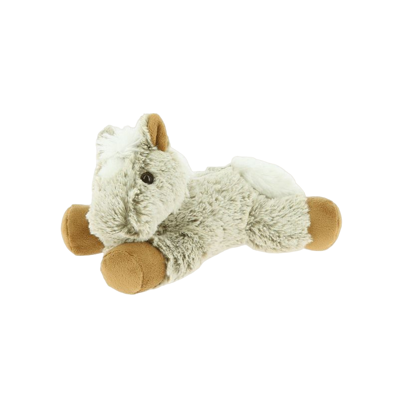 Equi-kids - Peluche Cheval beige chiné 23 cm | - Ohlala