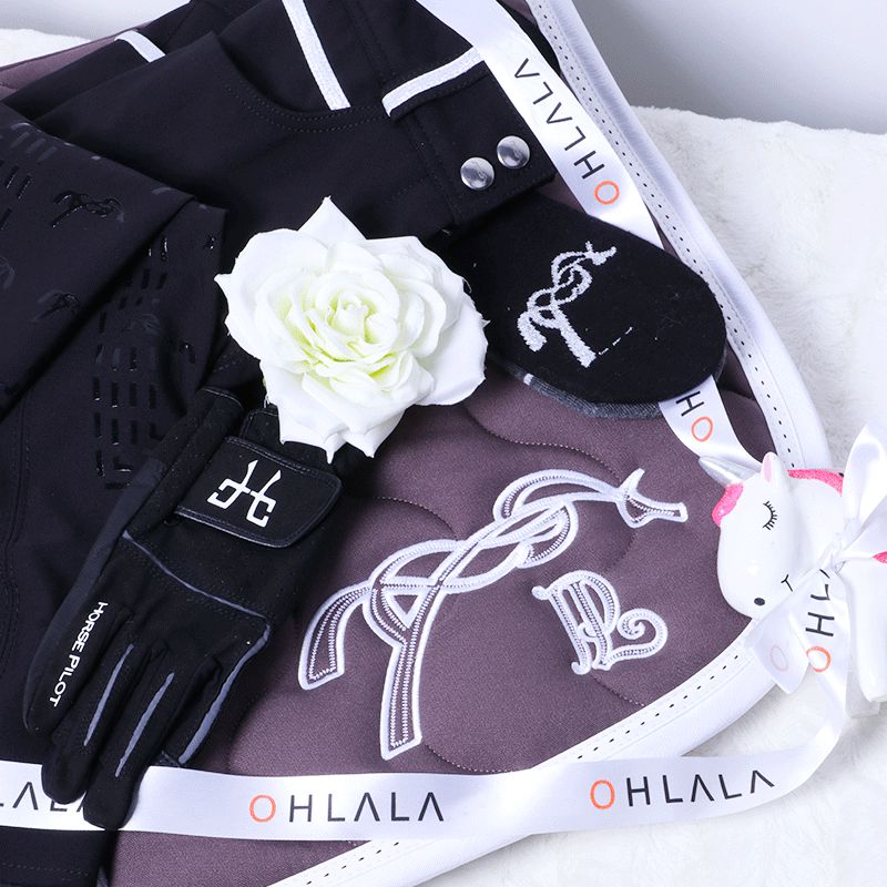 Pénélope Store - Chaussettes Little Socks Noir/Gris (x2) | - Ohlala