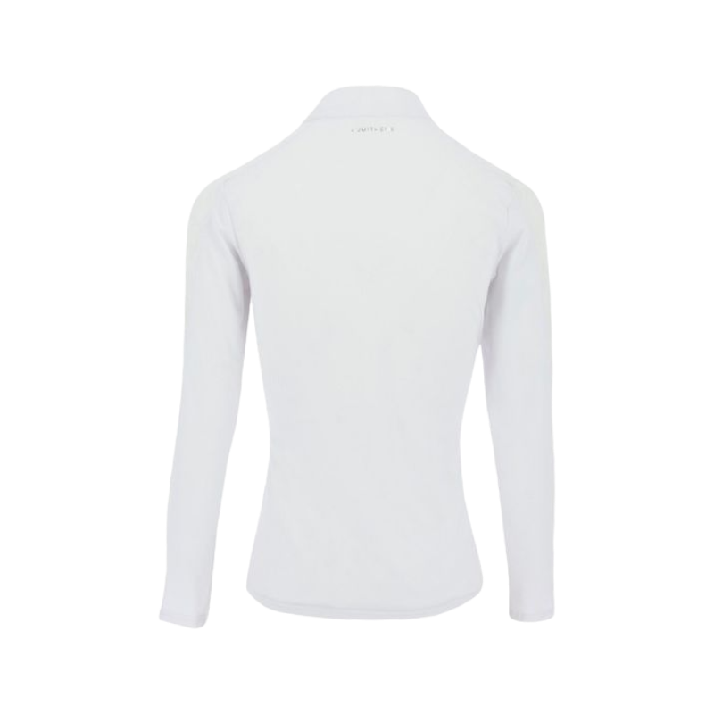 Equithème - White Beijing long-sleeved polo shirt