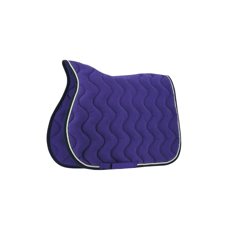 Equithème - Tapis de selle polyfun violet | - Ohlala