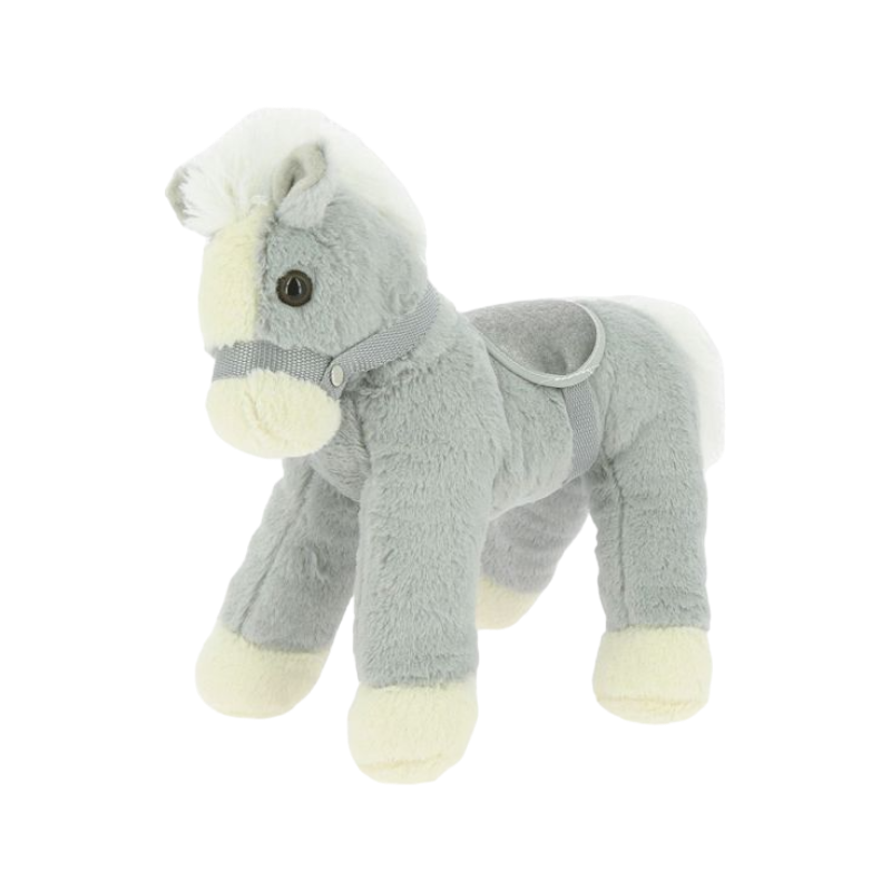 Equi-kids - Peluche poney gris 30 cm | - Ohlala