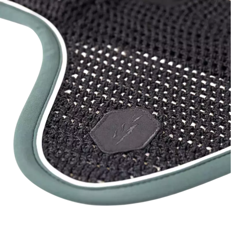 Pro Confort - Bonnet pour chevaux Dynax noir/ jungle green | - Ohlala