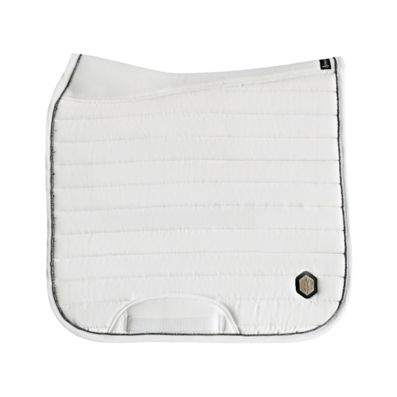 Pro Confort - White latex cushioned dressage mat Don Juan 