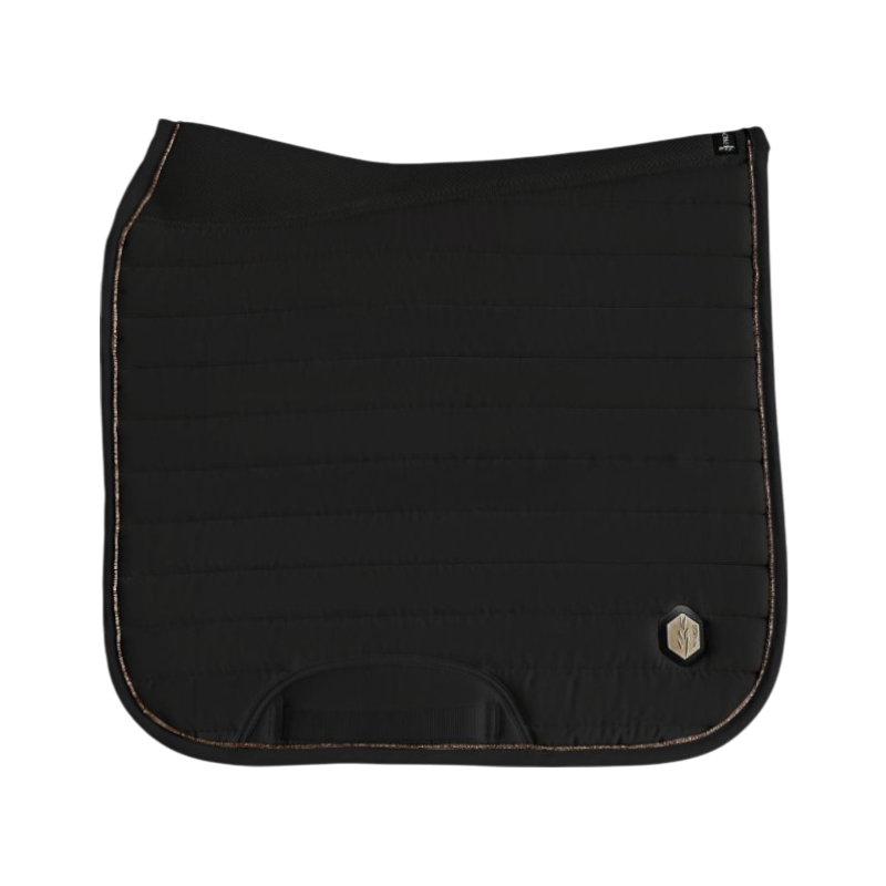 Pro Confort - Black latex cushioning dressage mat Don Juan 