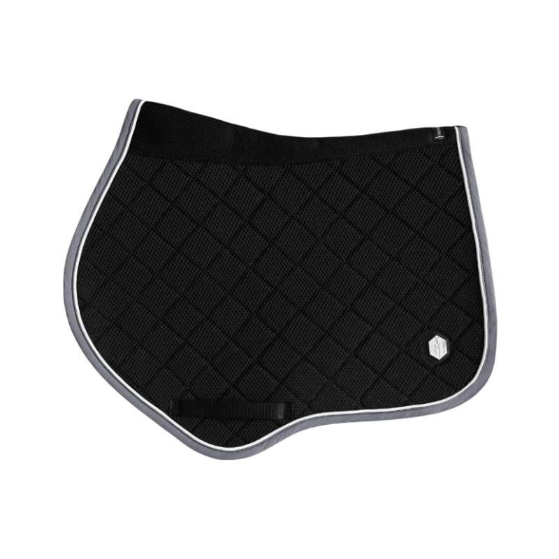 Pro Confort - saddle pad Dynamix 3D black/dark gray velvet mesh 