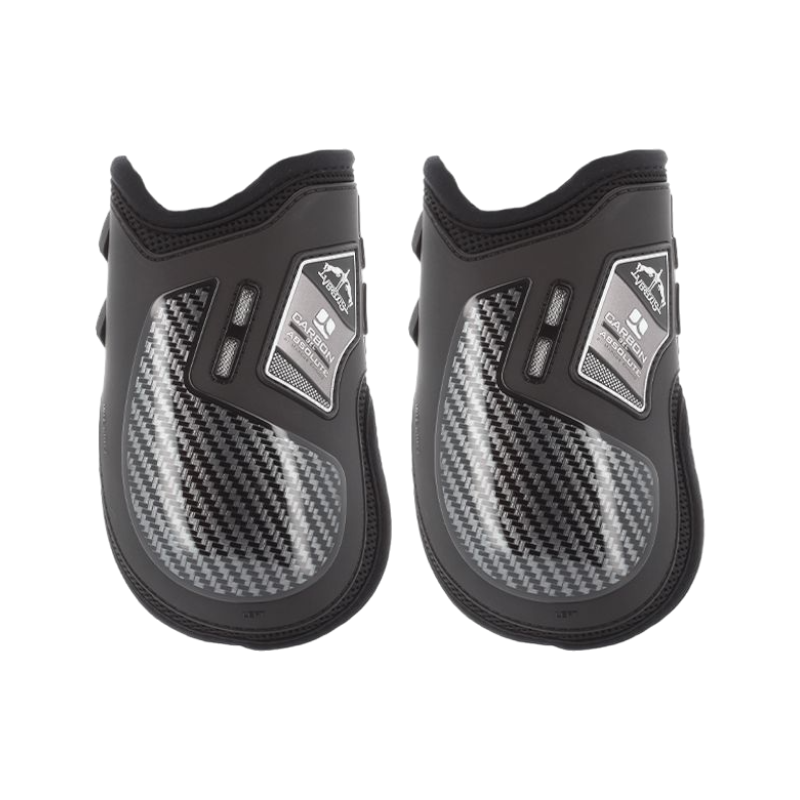 Veredus - Absolute Black Carbon Gel Knee Protectors 