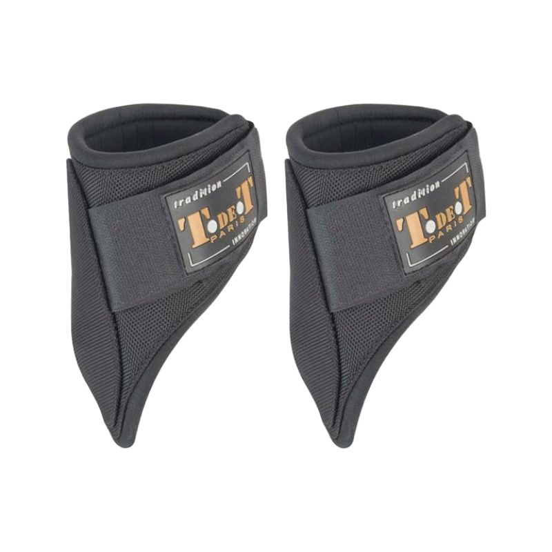 TdeT - Black thermoformed fetlock guards