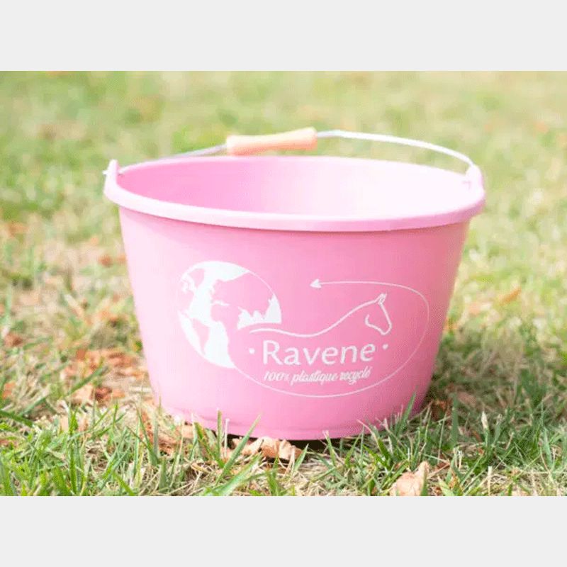 Ravene - Seau 100% recyclé rose pale | - Ohlala