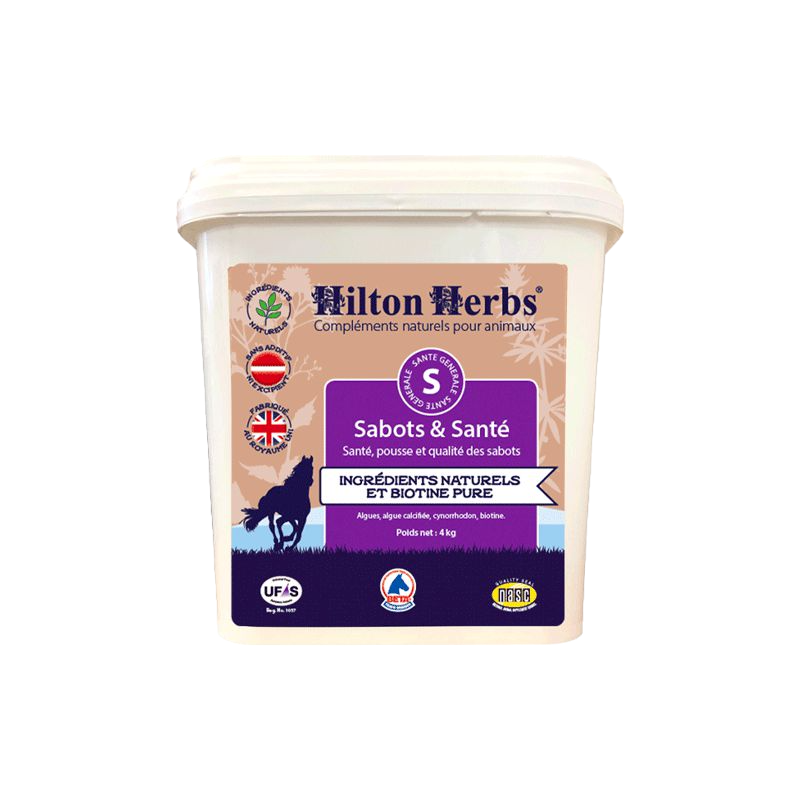 Hilton Herbs - Voedselsupplement verrijkt in Biotin Sabots & Health