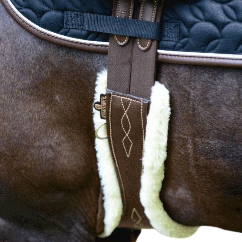 Kentucky Horsewear - Sangle anatomique mouton marron